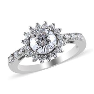 Swarovski Silver Crystal Ring